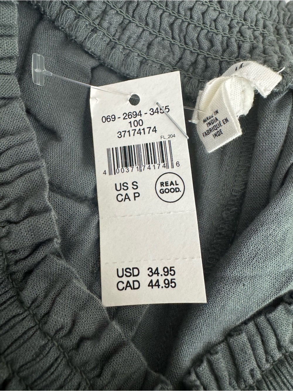Aerie Happiest Flirty Short Cotton Gauze Shorts Olive Green NWT Small - Picture 2 of 8